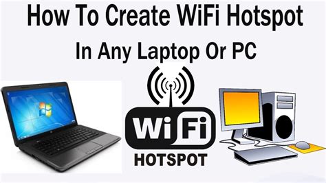 How To Create Wifi Hotspot In Any Laptop Or Pc Youtube