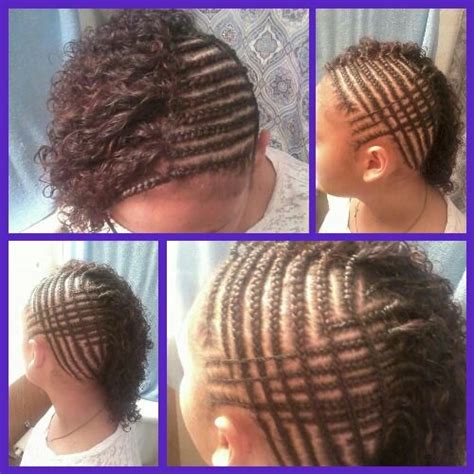 A cornrow braid is a type of plait that is woven flat to the scalp in straight rows and has a raised appearance, resembling rows of corn or sugarcane (hence their apt name). cornrow design | Cornrow designs, Hair beauty, Hair styles