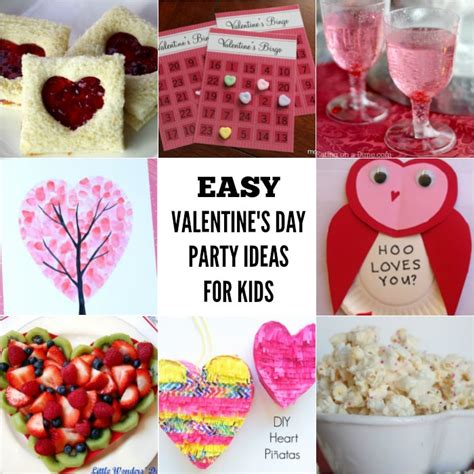 20 Valentines Day Party Ideas For Kids One Crazy Mom