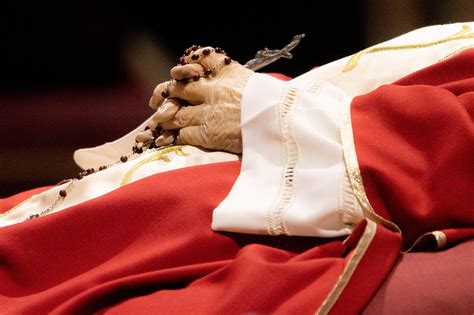 here are the prayers that will be offered at benedict xvi s funeral mass catholic news agency