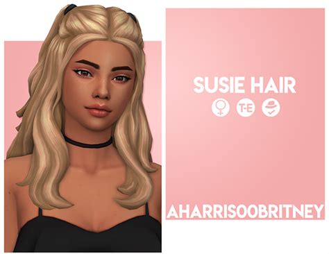 Sims 4 Cc Hair Blonde Streaks Nelodoctor