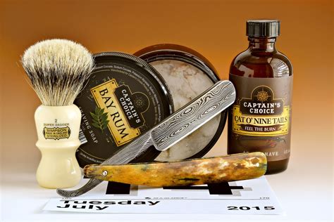 Captains Choice Bay Rum Shave Soap And Cat O Nine Tails Aftershave