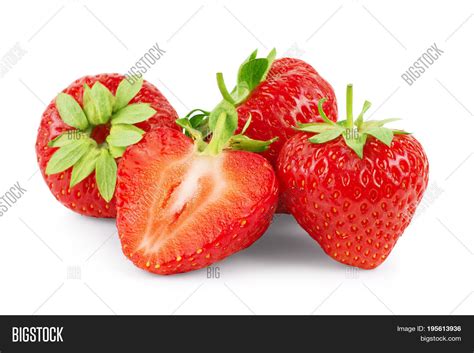 Strawberries Leaves Image And Photo Free Trial Bigstock