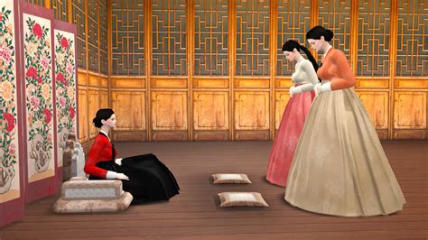 Lena Sims Lena Sims Female Hanbok New The Sims 4 Cc Finds Blog