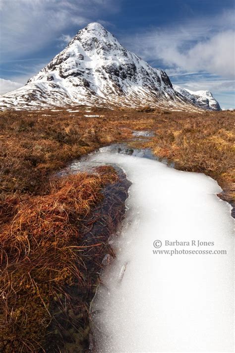 Buachaille Etive Beag And Ice Glencoe Scottish Highlands Scottish