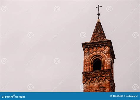 Typical Gothic Belfry Church Tower Stock Photo Image Of Bell Tower