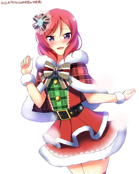 Maki Cant Wait For Christmas Love Live Awwnime