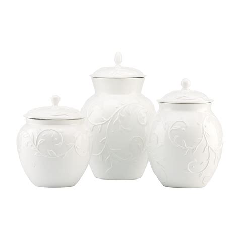 Best White Canister Sets For Kitchen Counter Home And Home