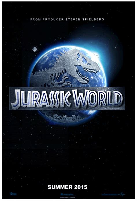 Jurassic World 2015 Teaser Poster By Camw1n On Deviantart