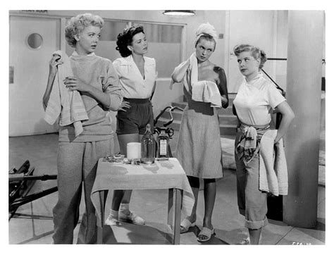 janet leigh gloria dehaven barbara lawrence and ann miller in two tickets to broadway 1951