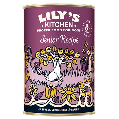 Lilys Kitchen Senior Recipe Wet Dog Food 400g Feedem