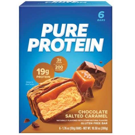 Pure Protein Chocolate Salted Caramel Protein Bars Oz Ct