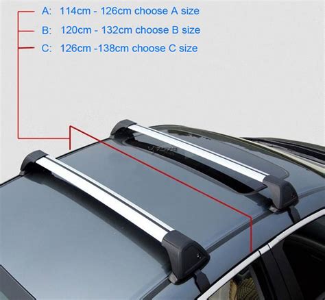Great news!!!you're in the right place for top bars car. New Car Roof Rack Car Top Racks Cross Bar No Drilling ...