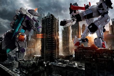 Trypticon Vs Metroplex Transformers Collection Transformers Titans