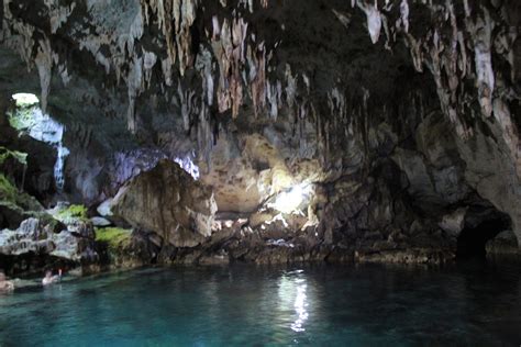 Swimming In Hinagdanan Cave ~ Sarahs Sojourns
