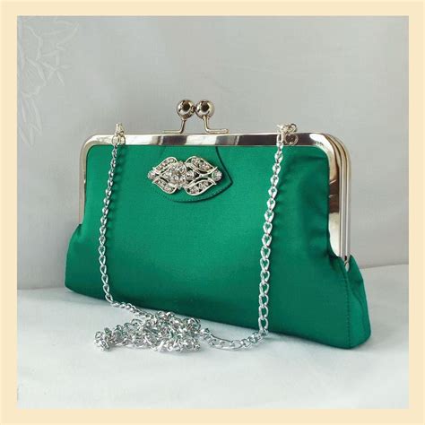 Emerald Green Handbags For Women