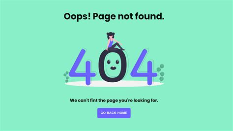 Create 404 Error Page Custom 404 Page Not Found Using Html And Css