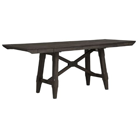 Liberty Furniture Double Bridge 152 Cd Trs Contemporary Trestle Table