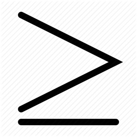 Greater Symbol In Math