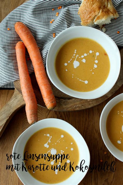 Eine leckere rote Linsensuppe für alle am gemeinsamen Tisch Rezept