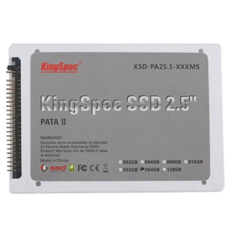 Kingspec 25 Pata Mlc Ssd Ksd Pa251 256ms Ide44 Solid State Drive 4