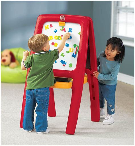 Step 2 Easel For Two Bonus Magnetic Lettersnumbers Kids Easel Kids