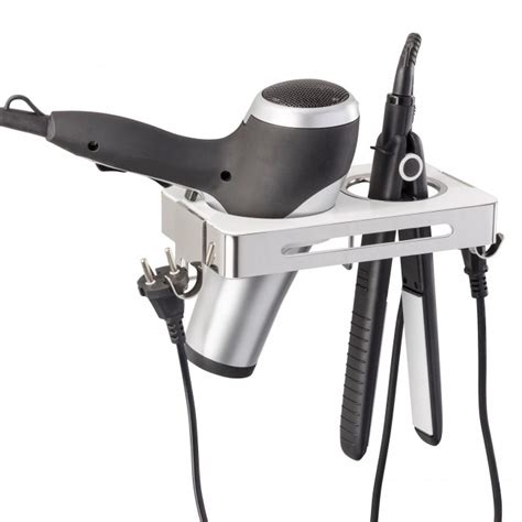 Maybe you would like to learn more about one of these? Porte sèche cheveux et fer à lisser - Mural - Acier inox ...