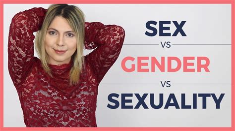 The Difference Between Sex Gender Sexuality Casey Blake YouTube