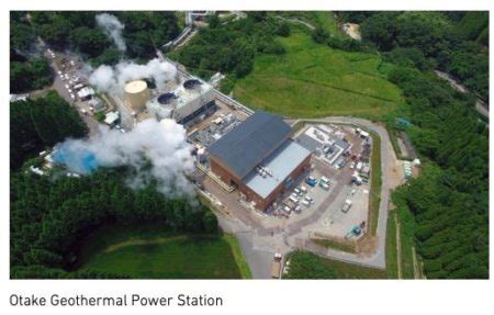 Mitsubishi Companies Contribute Steam Turbine Generator To Otake Geothermal Plant