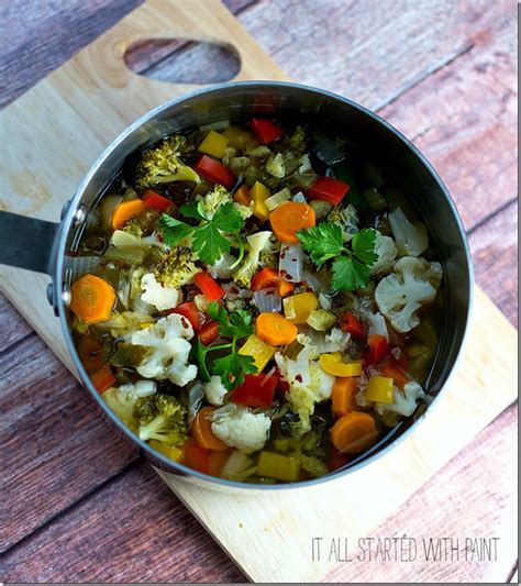 It only takes 30 minutes to make, start to finish. Weight Watchers Recipe for Soup