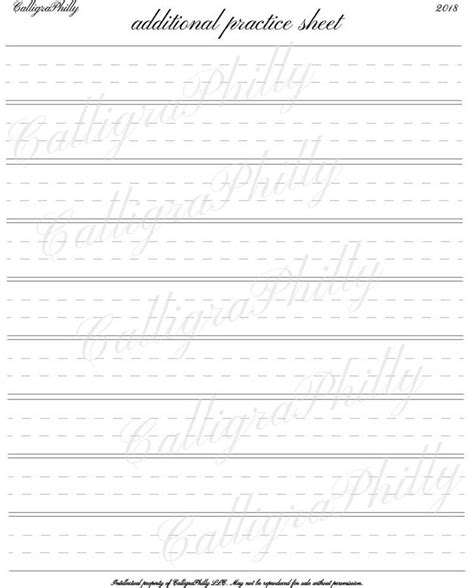 Printable Calligraphy Practice Sheets Customize And Print