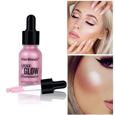 Beauty Shimmer Liquid Brighten Highlighter Oil Concealer Makeup