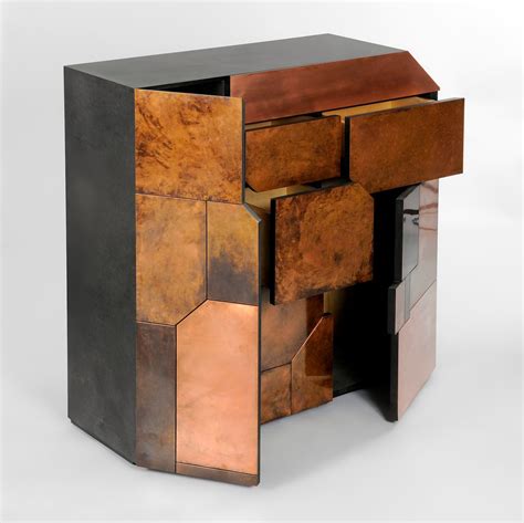 Andrea Felice Furniture Elementi Copper Cabinet