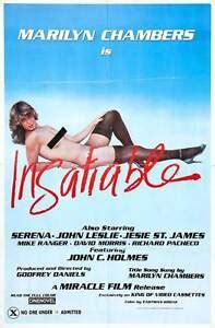 INSATIABLE Movie POSTER 27x40 B Marilyn Chambers Jessie St James
