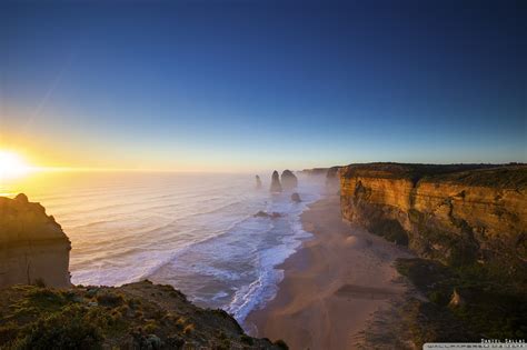 The Twelve Apostles Great Ocean Road Victoria Australia Ultra Hd