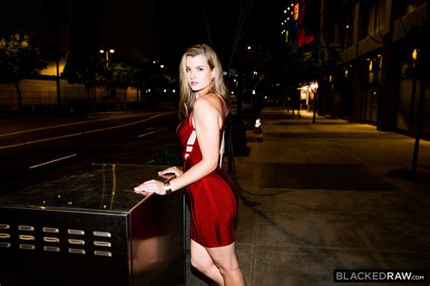 Wallpaper Mia Melano Model Women Pornstar Looking At Viewer Ass Blonde Red Dress