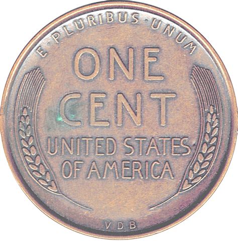 1 Cent Lincoln Wheat Ears Reverse Tokens Numista