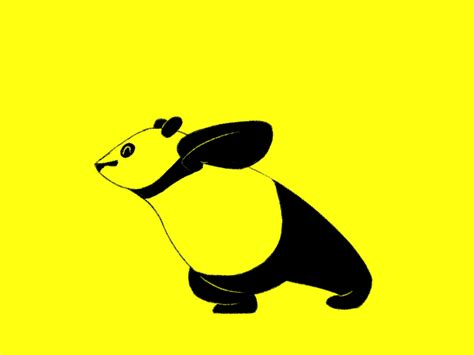 Dancing Panda Animation Illustration Art Design
