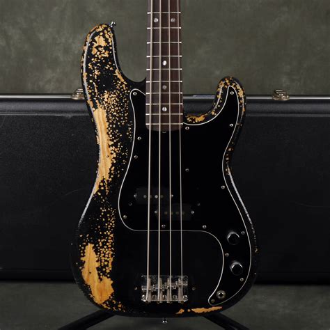 Fender 1978 Precision Bass Rw Black Whard Case 2nd Hand Rich