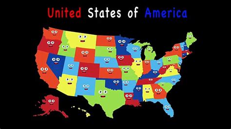 50 States Song For Kids50 States And Capitals For Childrenusa 50