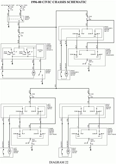 Megane 2 engine management system k4j and k4m wiring diagram. Power Window Wiring Diagram Honda Civic