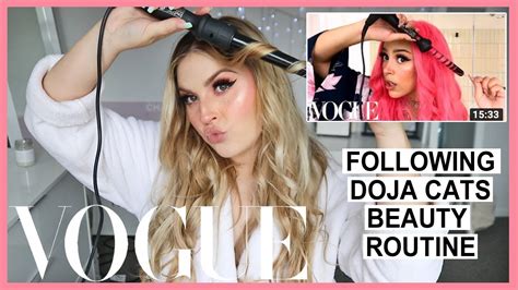 Following Doja Cats Guide To E Girl Beauty 💕 Vogue Recreation Youtube