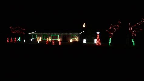 Amazing Grace 2018 Christmas Light Show Youtube