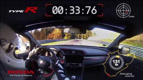 Honda Civic Type R Breaks The Nurburgring Front Drive Lap Record