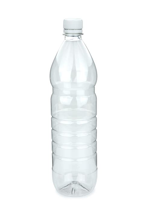 Pet Plastic Bottle For Beverage 1000 Ml Clear Incl Screw Cap Pco 28
