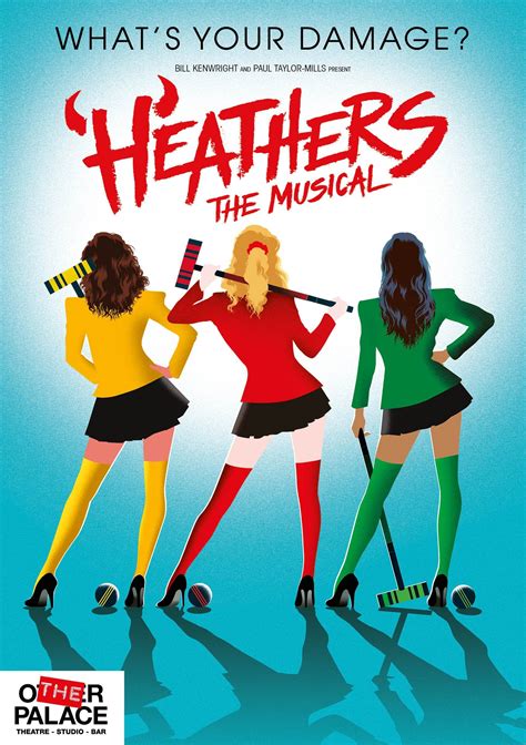 Heathers The Musical Heathers The Musical Musical Theatre Posters Musicals