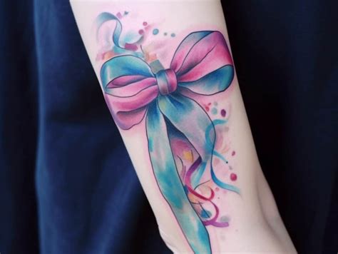 Pink And Blue Ribbon Tattoo Meaning Significance Behind The Colors