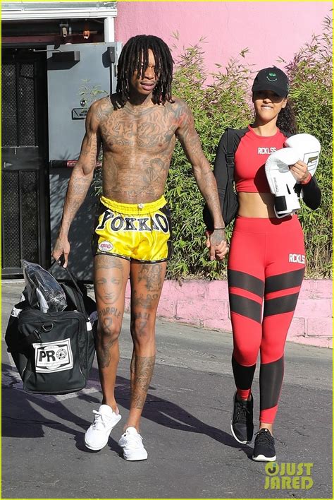 Wiz Khalifa Shows Off His Toned Bod In Short Shorts While Leaving The
