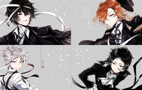 Wallpaper Collage Guys Bungou Stray Dogs Stray Dogs A Literary