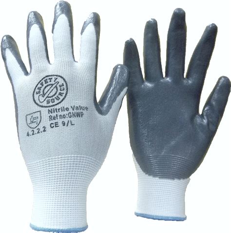Ebuy Craig International Gloves Nitrile Palm Coated White